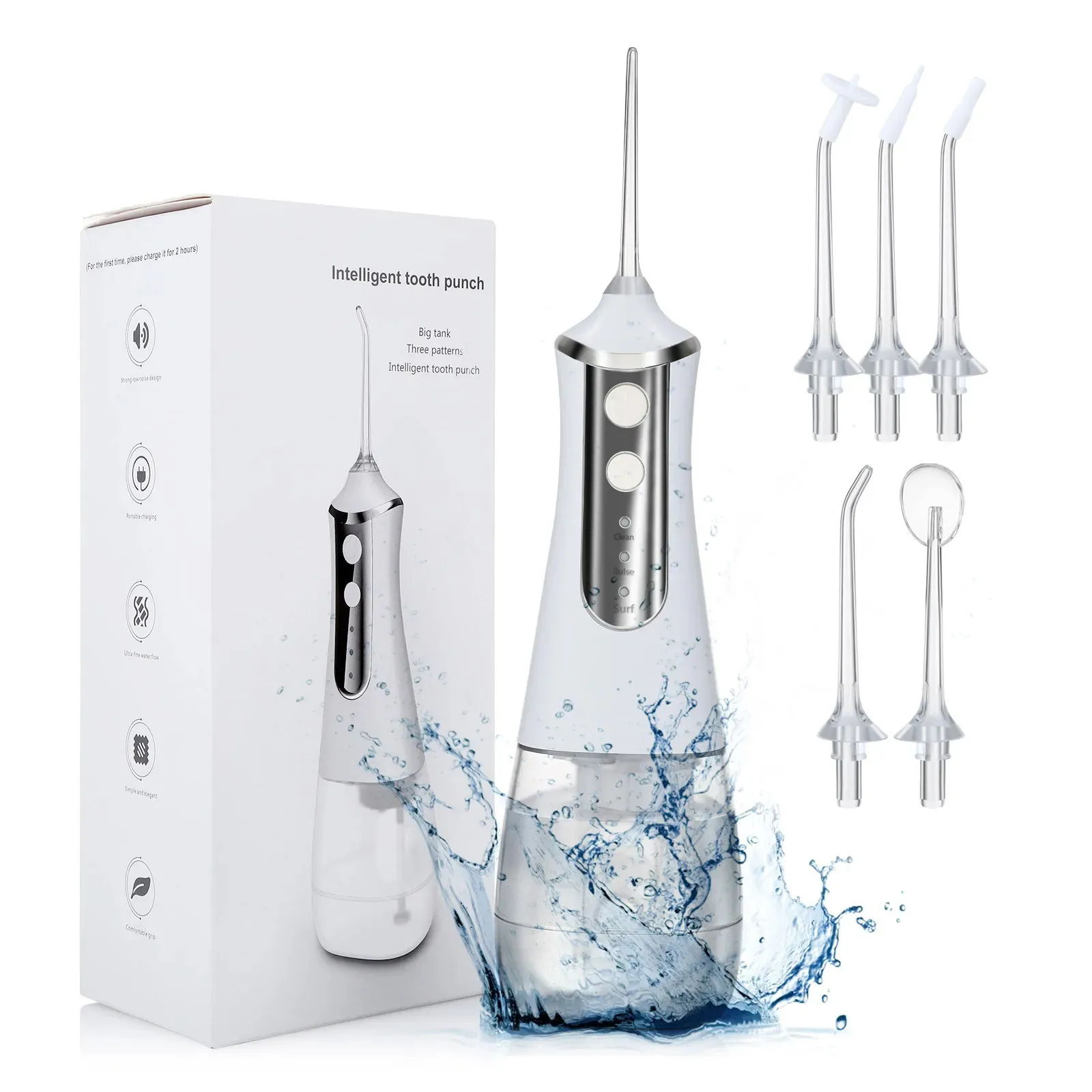 Munds pülung Zahn wasser flosser tragbare Zahn wasserstrahl 300ml Wasser flosser für Zähne Mund waschmaschine Zahn reiniger