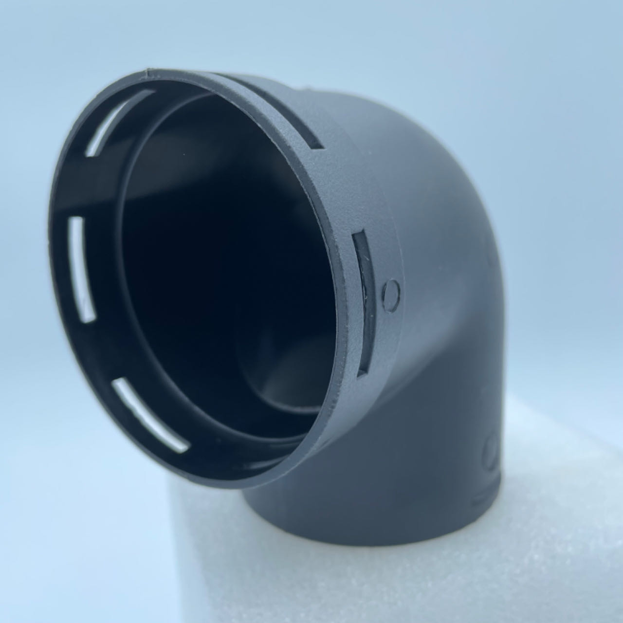 75 ミリメートルパーキングヒーター温風ダクトパイプエルボ出口コネクタ黒プラスチック交換アクセサリー車のトラックバンキャンピングカー用