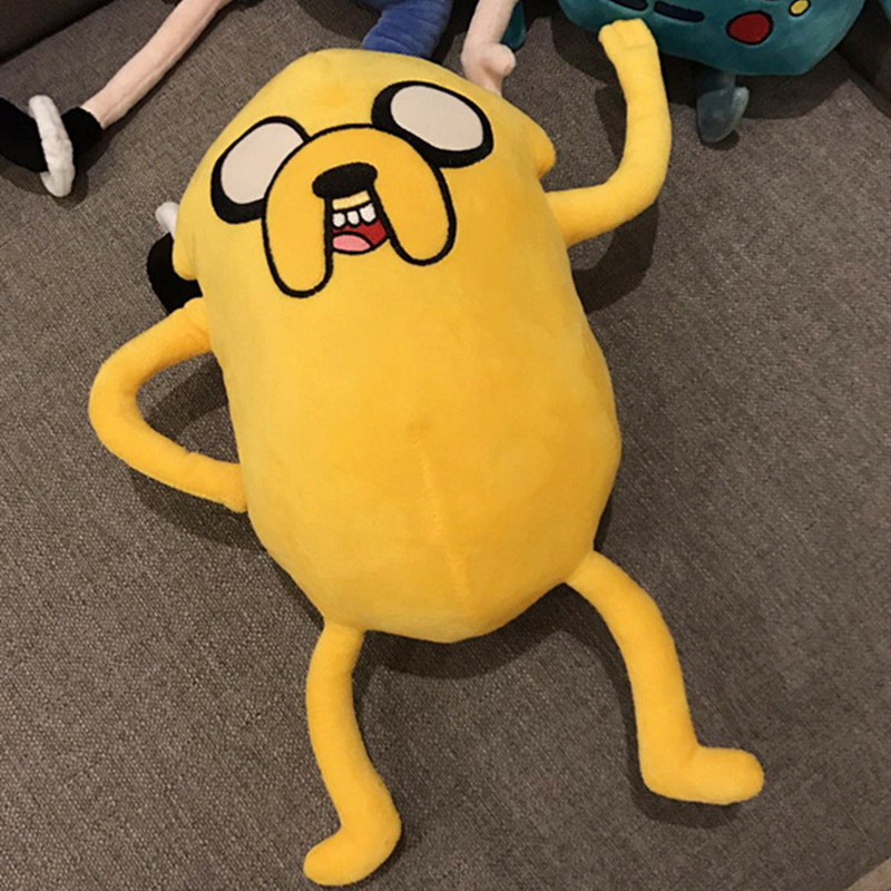 Anime finn jake bmo macio pelúcia animal bonecas criativo aventura tempo brinquedos de pelúcia dos desenhos animados bonecas de pelúcia crianças presentes