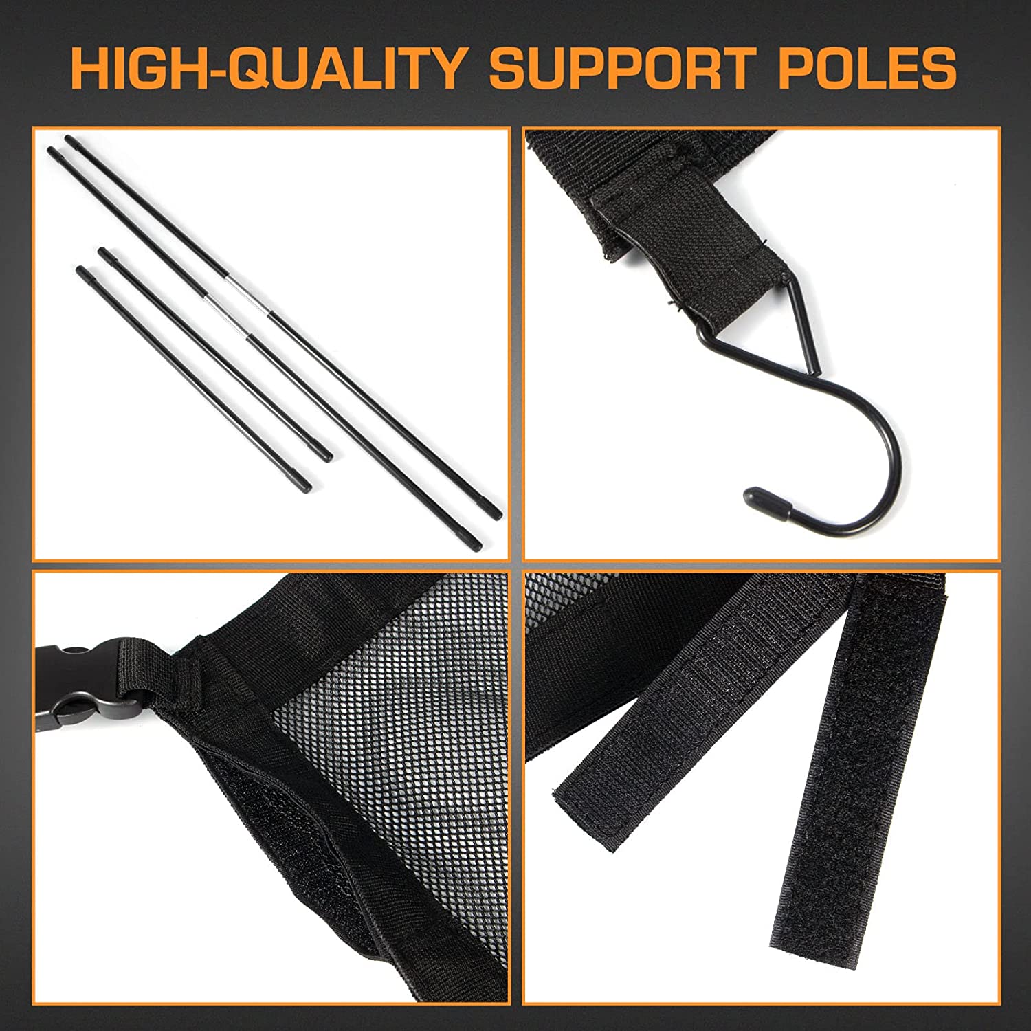 UTV Rechts & Links Venster Netto Voor Can-Am Maverick X3 2017-2021 Venster Schaduw Schild Rolkooi Mesh Netto Deur Kraspreventie