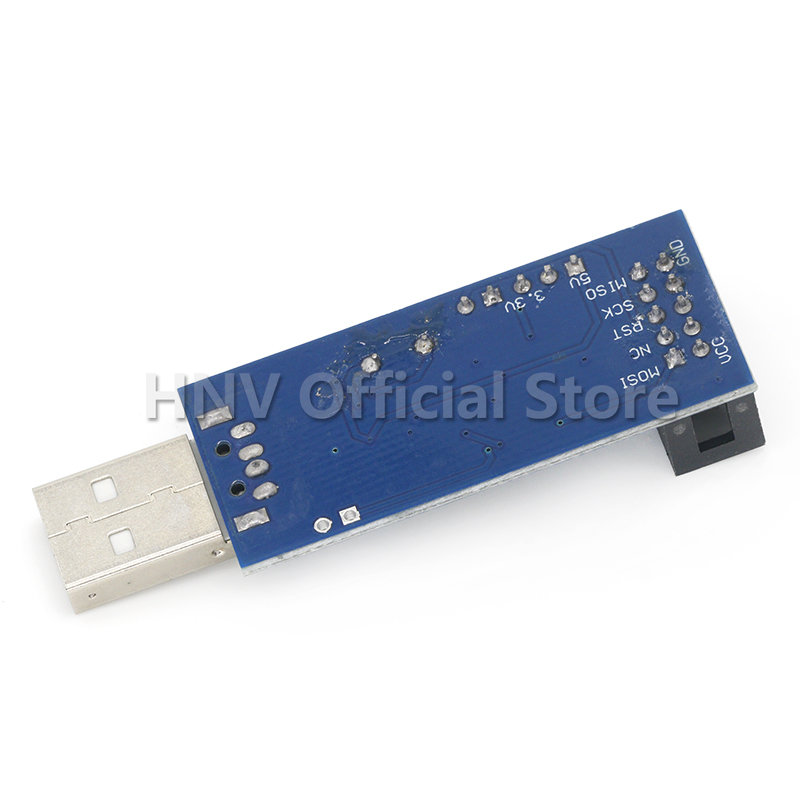 USB-программатор USBASP USBISP AVR, USB-программатор ATMEGA8 ATMEGA128 ATtiny/CAN/PWM 10-контактный проводной модуль «сделай сам» + 10-контактная 6-контактная плата адаптера, 1 компл.
