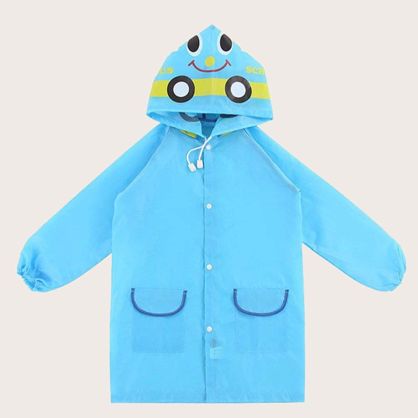 Impermeabile monopezzo Animale del fumetto Bambini Cappotto antipioggia impermeabile per esterni Vestiti Neonati maschi Giacca Cappotto Abbigliamento antipioggia