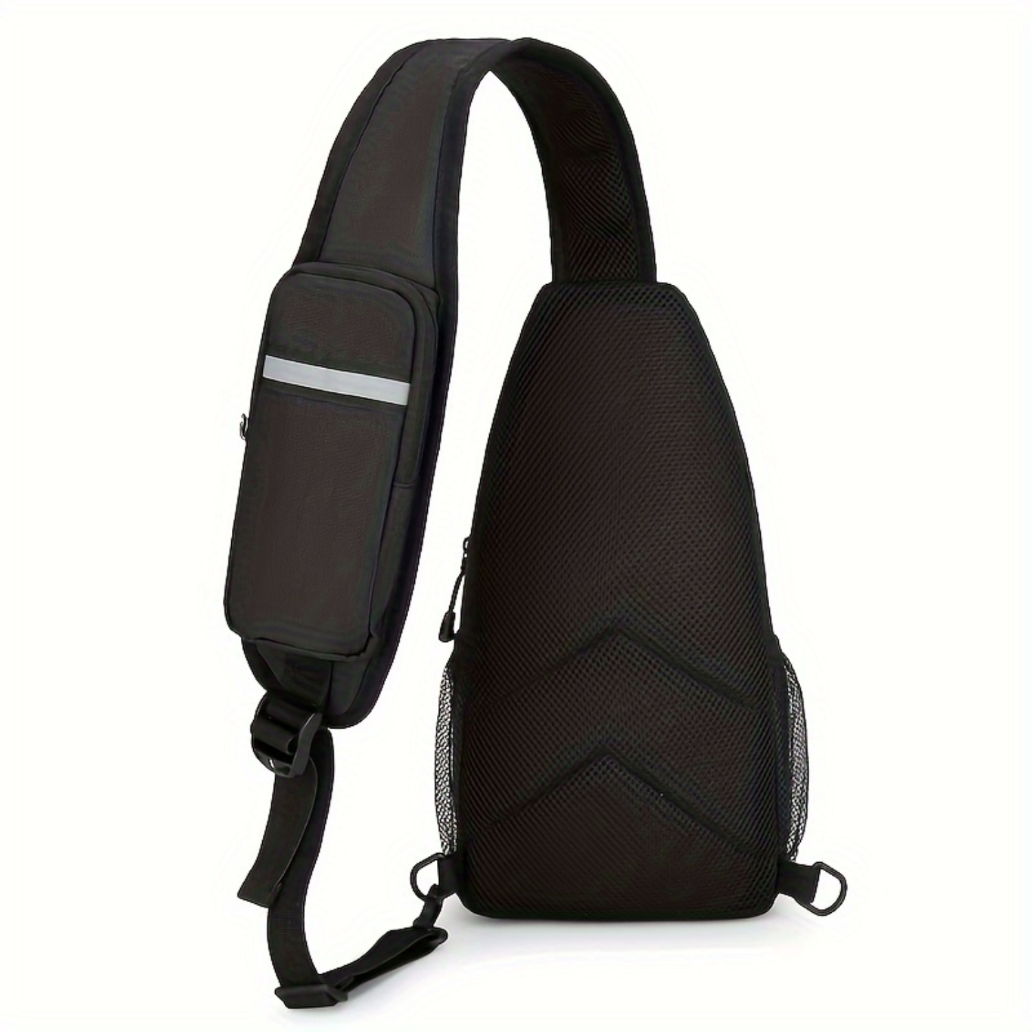 Lightweight Crossbody Sling Backpack for Women Men - Large Shoulder Bag for Hiking Traveling