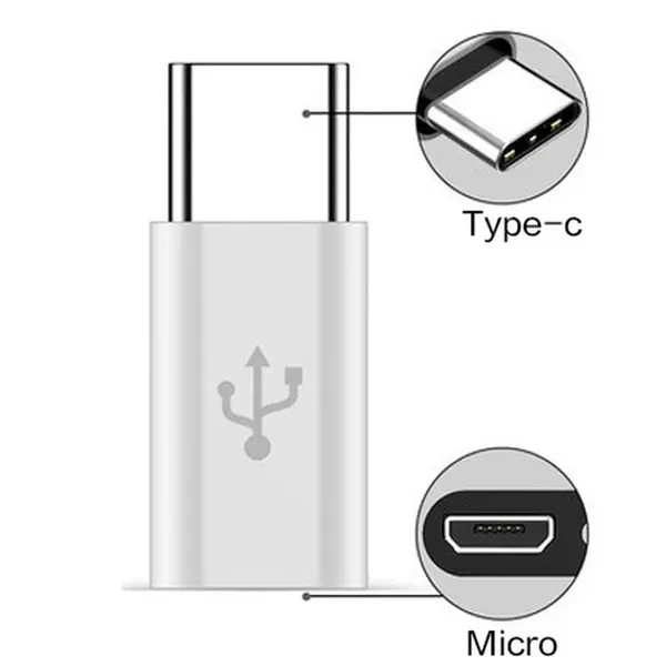 USB Type C To Micro USB Android Adapter Connector for Phone Tablet Micro USB Male To Type C Female Converter for Xiaomi Huawei