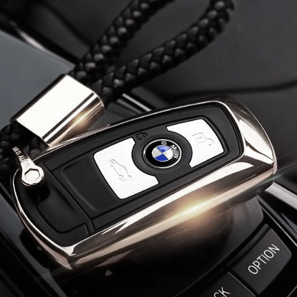 11/14mm Car Remote Key Emblem Badge Radio Button Sticker For BMW M Performance E46 E47 E49 F30 F80 E36 E46 E93 E92 F34 F31 Z4 X7