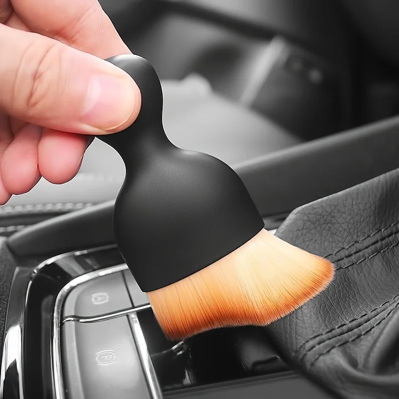 Cepillo avanzado para detalles de coches de cerdas súper suaves, herramienta de limpieza profunda multifuncional para eliminación de polvo Interior para áreas difíciles de alcanzar