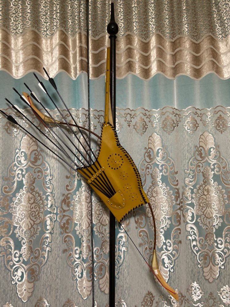 Toparchery Hunting Bows 30-55lbs Traditional Horse Bow Target Shooting Longbow for Outdoor Sports