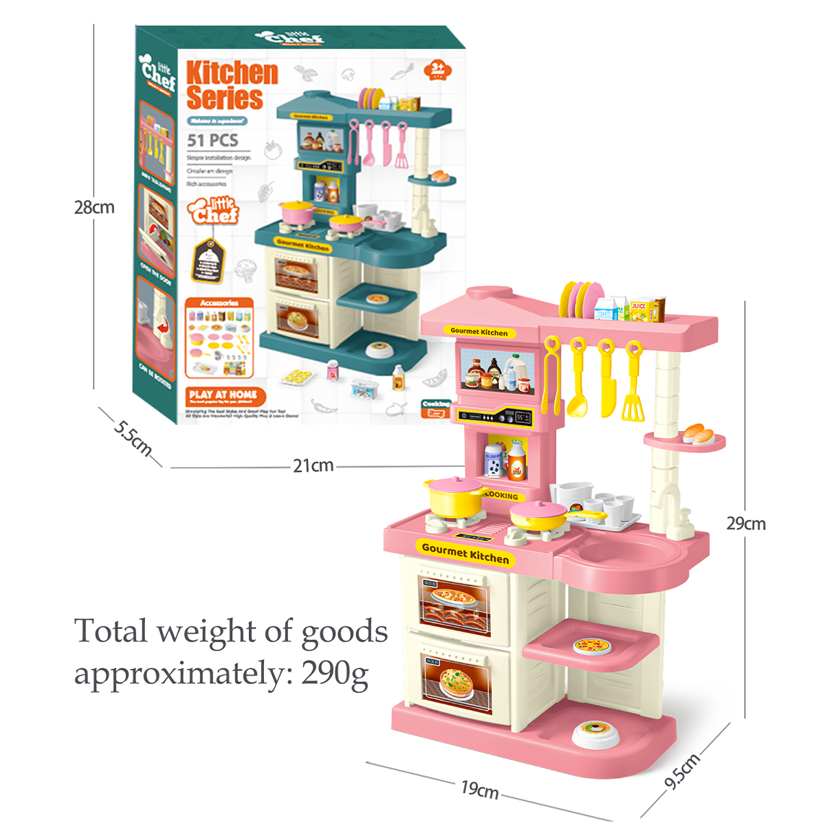 Cozinha mini jogo conjunto de cozinha, corte jogar comida brinquedos fingir jogar panelas leite pão panelas cedo educacional para crianças