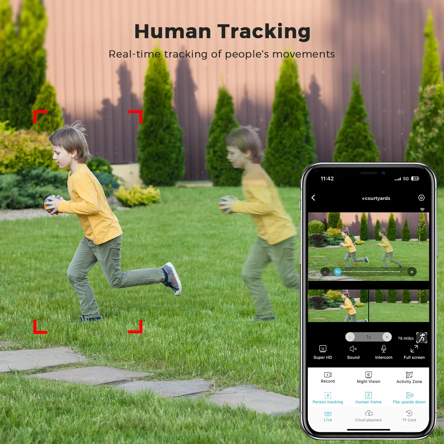 20MP 10K Wifi IP Camera Outdoor Four Lens Four Screens 10X Zoom Surveillance Camera Human Detection Tracking CCTV Security CAM