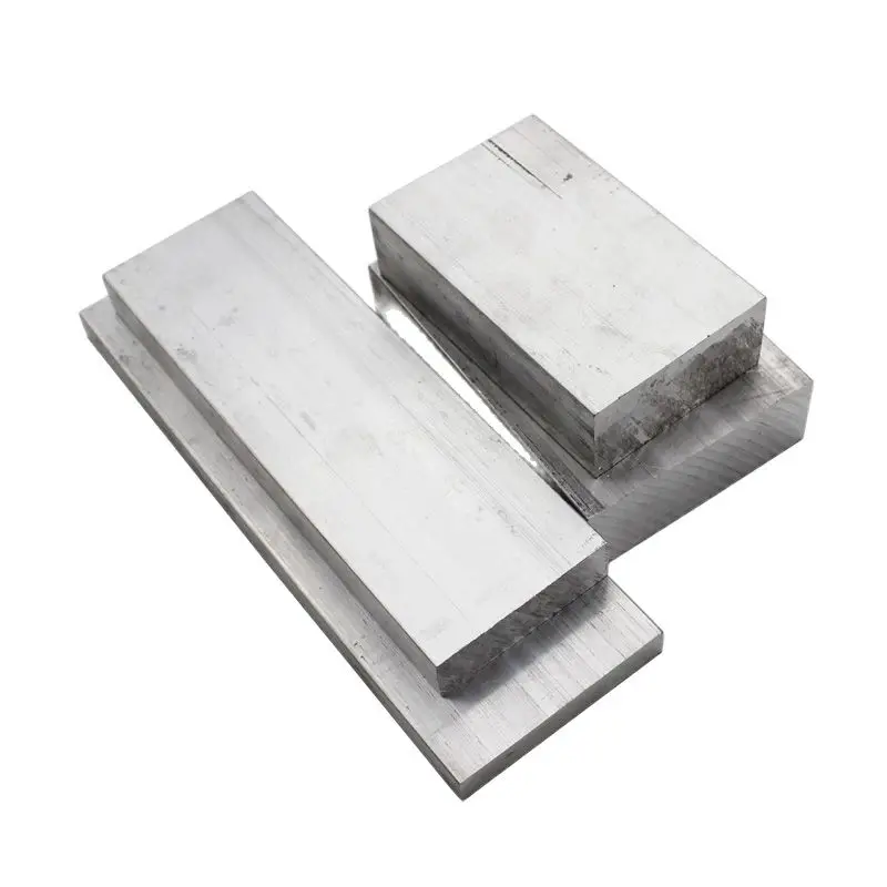 Aleación de aluminio 6061 T6 barra plana rectangular placa de varilla cuadrada tira de metal Stock sólido para CNC