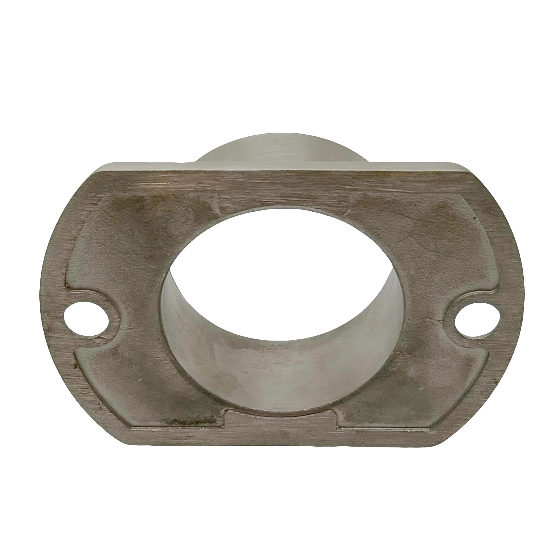 316 สแตนเลส 25.4 มม.ราวบันได Handrail ฐานหน้าแปลนซาตินขัดราวบันไดราวบันไดโพสต์ชั้นหน้าแปลน