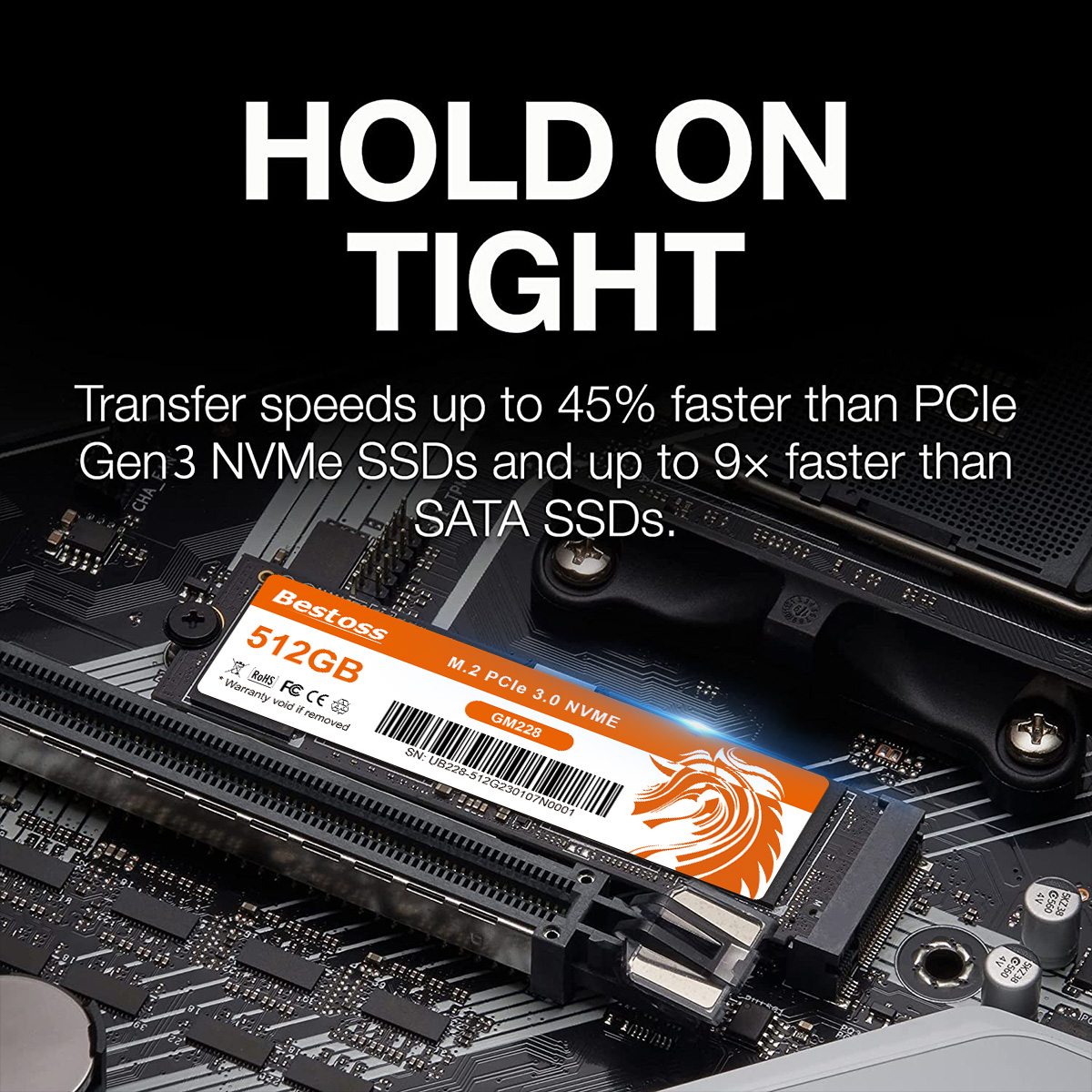 Bestoss nvme m2 ssd 1tb notebook ssd nvme m2 256gb diy computador de jogos unidades internas de estado sólido para laptops gm228