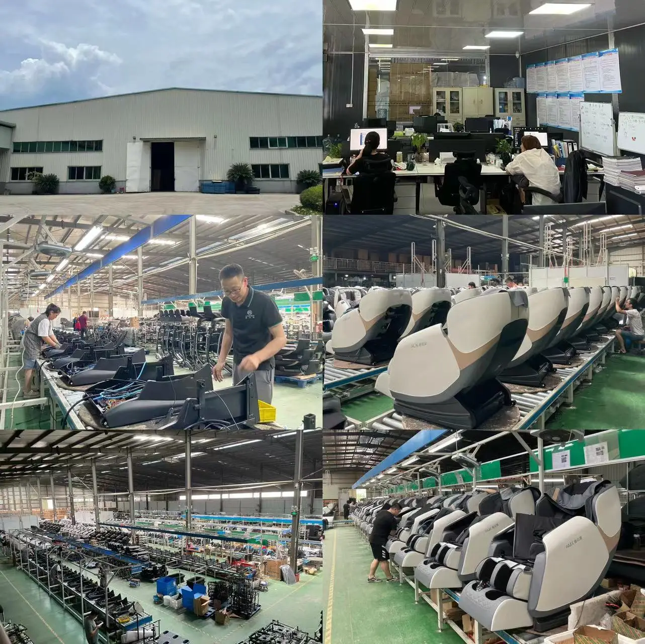電気マッサージチェア,サロンベッド,全身,3D, 4D, SLトラック,2022,最高の重力,中国