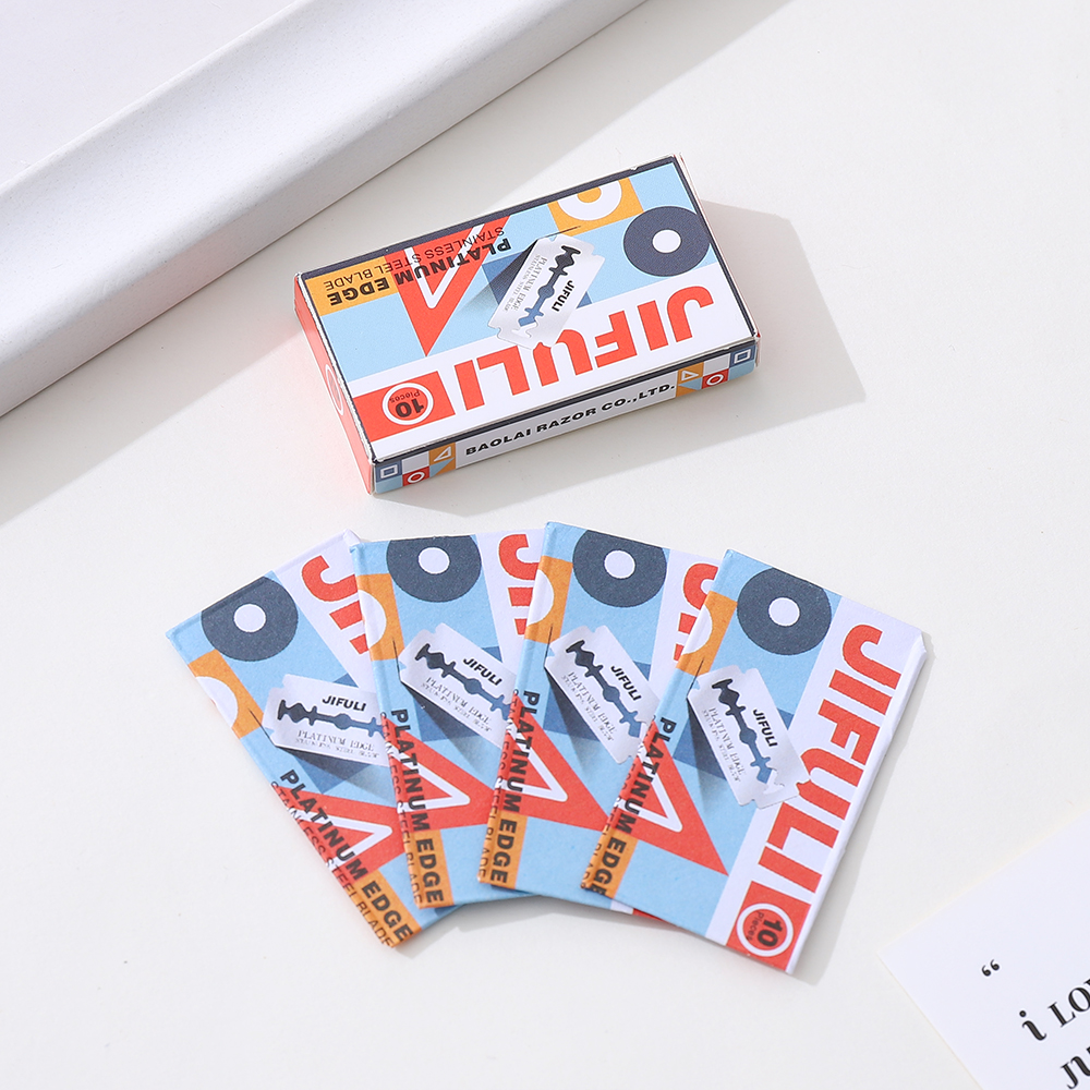 10Pcs Stainless Steel Shaver Blades Men  Double Edge Razor Sharp Thin Blade Face Care Manual Razor Blade Shaving Tool