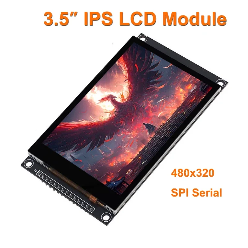 Módulo de pantalla LCD IPS de 3,5 pulgadas, pantalla táctil capacitiva de 480x320, módulo LCD ST7796 TFT SPI para Mega2560/C51/STM32/ESP32/Arduino