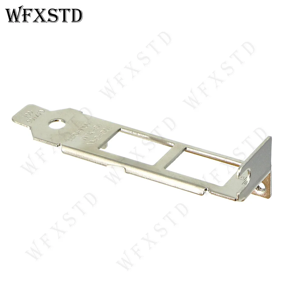 1pcs Low Baffle Profile 2U Bracket For Intel X540-T2 X550-T2 E10G42BT 10G Network Card Support Board