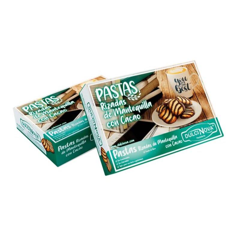 Pastelaria Jesus-Pasta Manteiga Encaracolada Dulcinova com Chocolate, Formato: Bulk, Blister