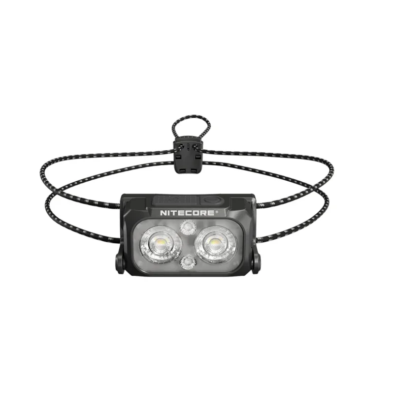 NITECORE NU25 MCT 400 lúmenes lanzamiento máximo de 132 metros USB-C faro recargable 3 fuentes de luz faro ligero impermeable