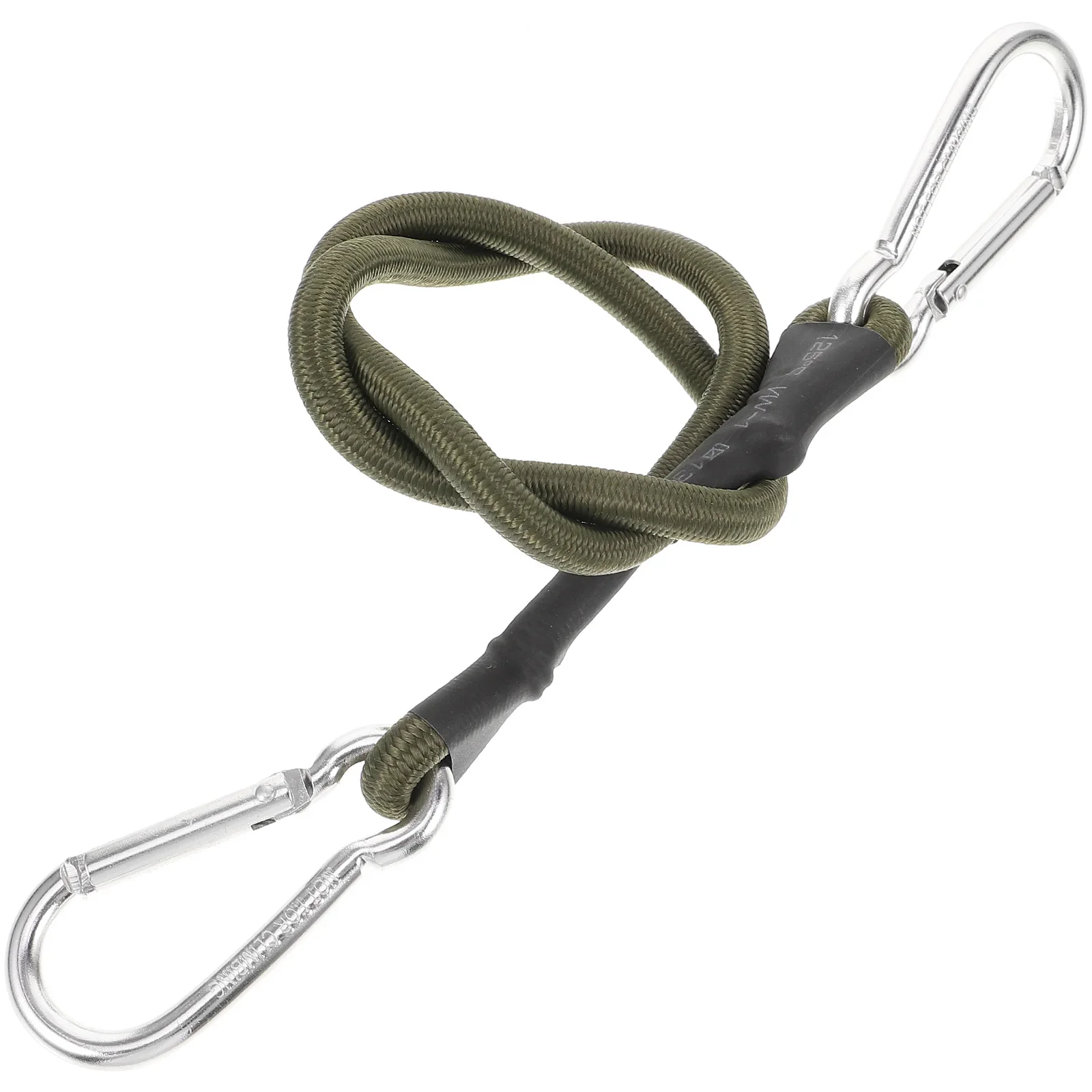 Corda elastica per carichi pesanti da esterno Corda elastica per moschettone Ganci per kayak Ciclismo Bagagli Corde da imballaggio Accessori da campeggio