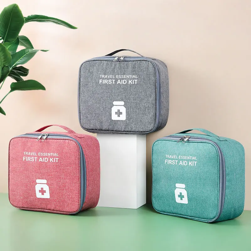 Trống Lớn Sơ Cứu Di Động Cứu Sinh Thảm Họa Động Đất Cấp Cứu Túi Dung Tích Lớn Nhà Xe Hơi/Ô Tô Y Tế Trọn Gói