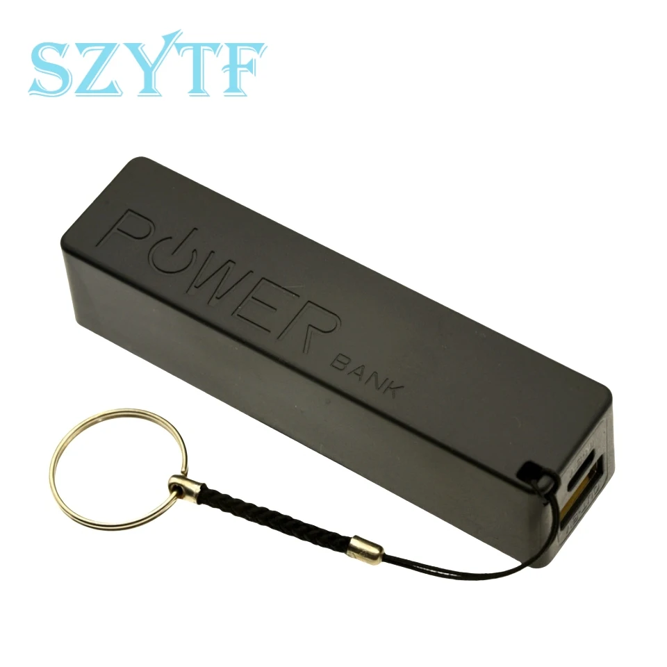 18650 USB Power Bank Case Kit - DIY Battery Box with Charger Module, Black for Arduino