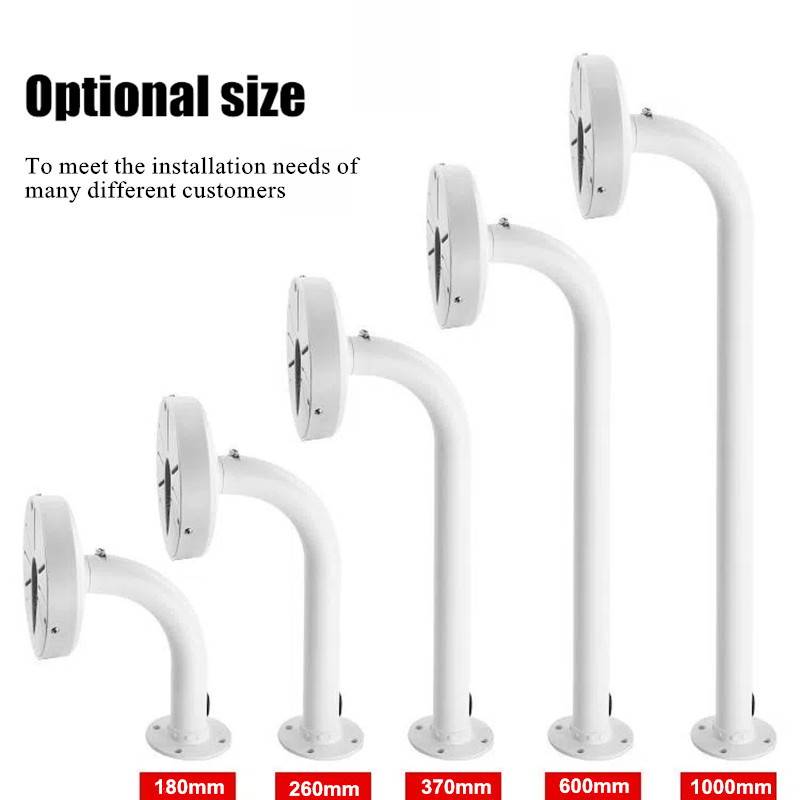 Длинный кронштейн для камеры видеонаблюдения, 18 см, 26 см, 37 см