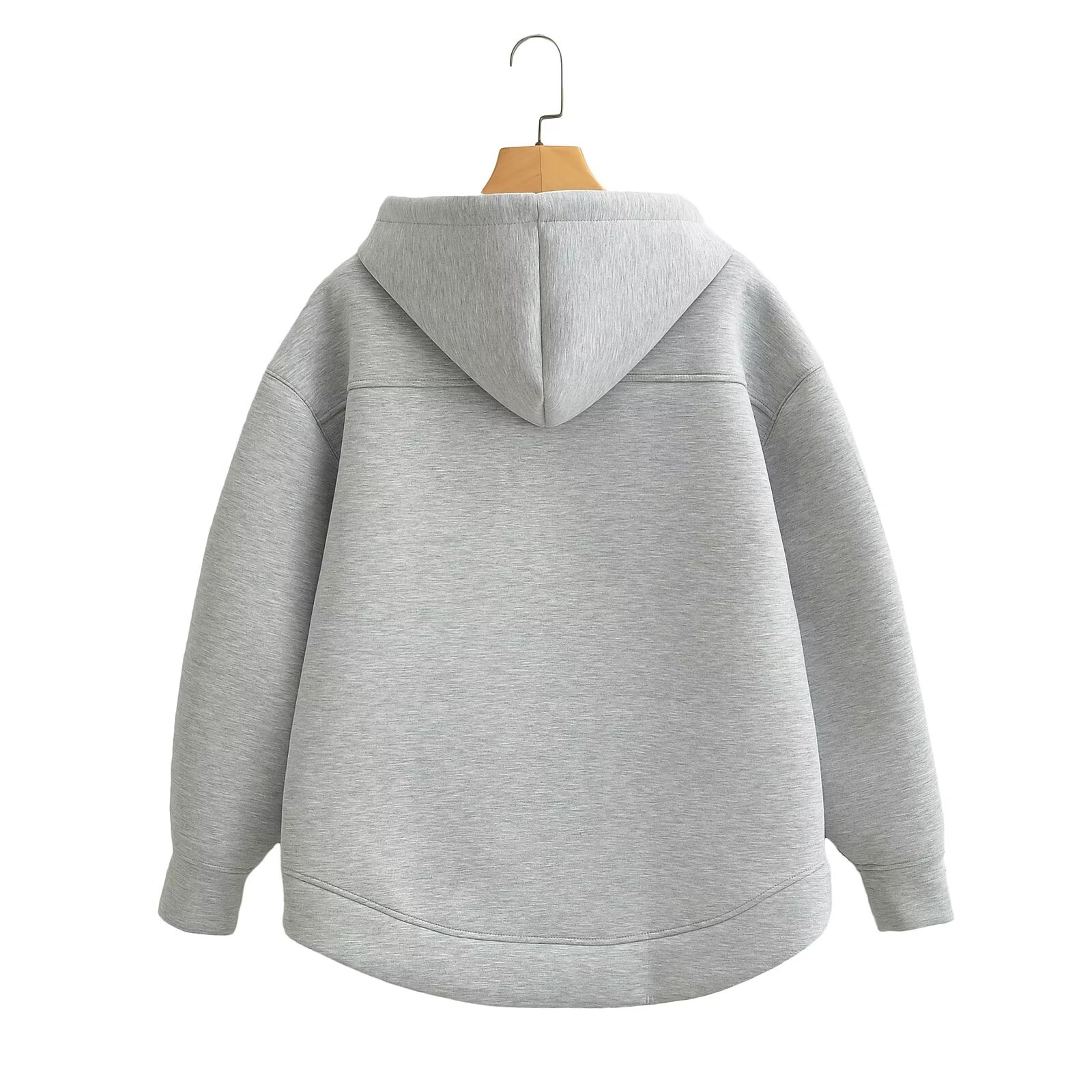 MUJER sweat à capuche zippé femmes automne sweat à capuche femme à manches longues surdimensionné femmes sweats sweat à capuche zippé femmes vestes