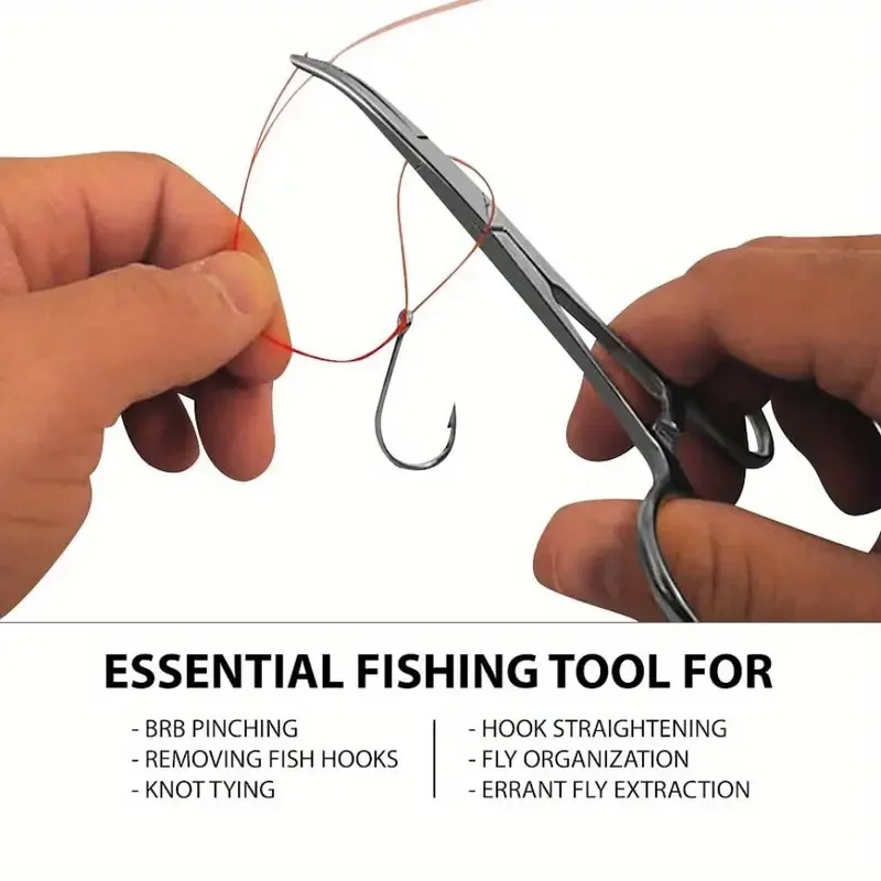 Compre produtos de pesca acessórios f04 hirisi removedor de gancho de aço inoxidável alicate de ponta curvada ferramentas cortador equipamentos esportivos