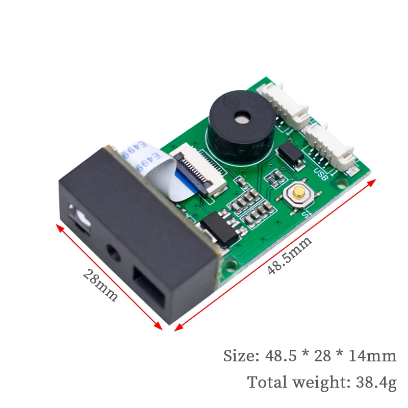 GM67 1D/2D USB UART Barcode Scanner QR Code Scanner Module Reader