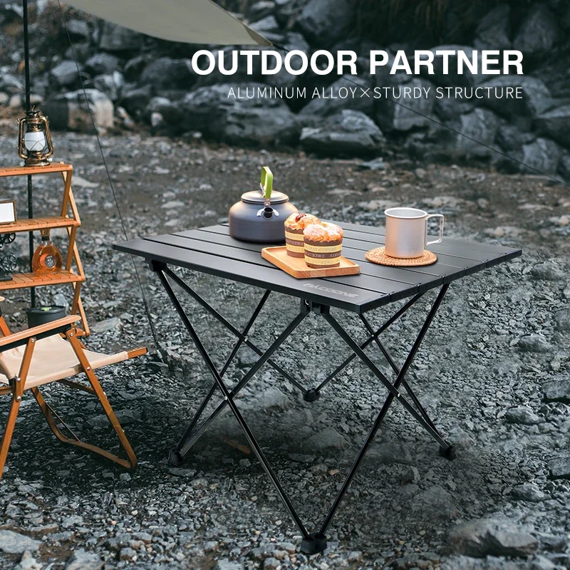 Korea Sale Camping Table Portable Outdoor Aluminum Folding Camping Table Folding Tables Candy Light Color Desks Sl Size