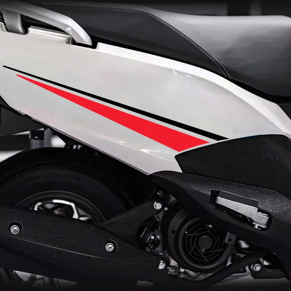 Adesivos para motocicleta, 2 peças, à prova d'água, arranhões, scooter, decalques de vinil, acessórios de decoração personalizados para suzuki uy125