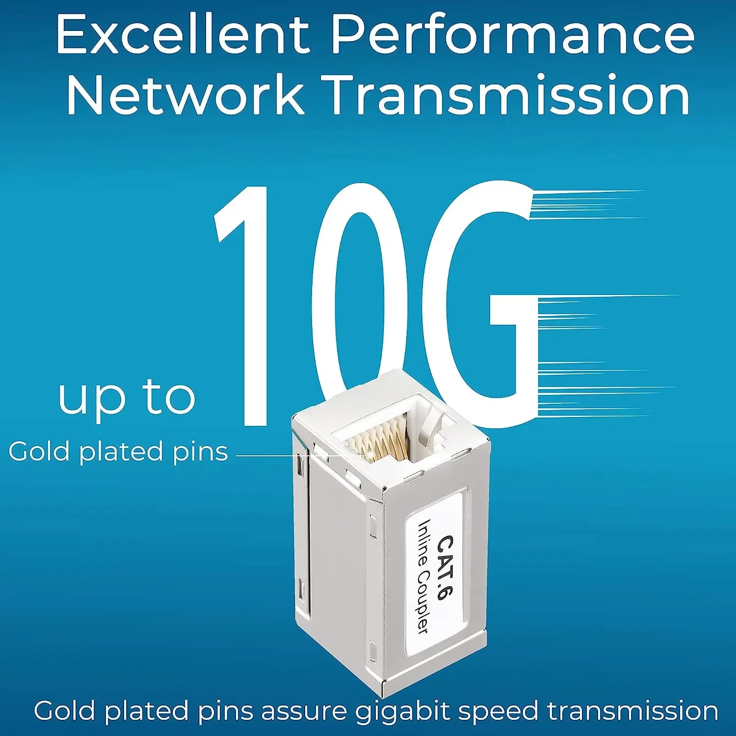 Złącze kabla sieciowego Ethernet CAT 5/6/7/8, podwójne, proste, złącze RJ45, przedłużacz kabla sieciowego CAT 5/6/7/8, wtyk, złącze kabla sieciowego