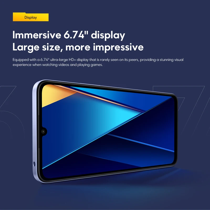 [In Stock] POCO C65 Global Version 128GB/256GB MediaTek Helio G85 Octa Core 6.74 inch 90Hz display 50MP Camera 5000mAh NFC