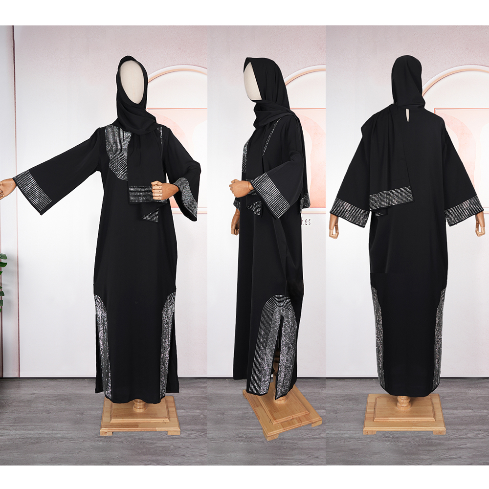 Abayas Für Frauen Dubai Luxus 2025, Afrikanische Muslimische Mode Kleid Kaftan Marocain Abend Party Kleider Boubou Kleid Djellaba Frauen