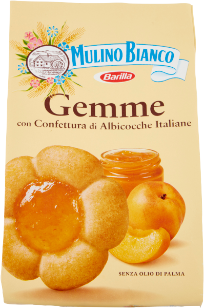 Kekse mit Aprikose Albicocca Gemme 200g - Mulino Bianco