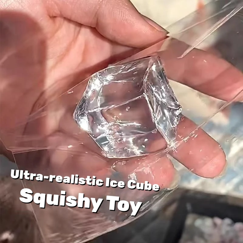 ล้างก้อนน้ําแข็งของเล่น Squishy น่ารัก Cat PAW ปลาความเครียดบรรเทา Fidget ของเล่น TPR Sticky Antistress Ball Slimy บีบของเล่น
