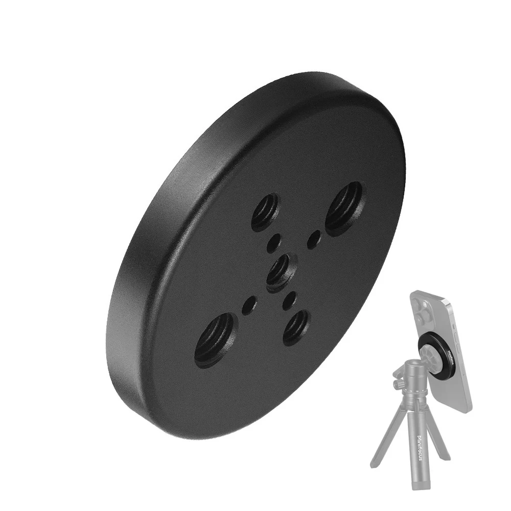 Phone Holder for Magsafe to 1/4'' & 3/8'' Arri Holes Tripod Mount Adapter for iPhone Samsung Huawei Xiaomi Smartphone