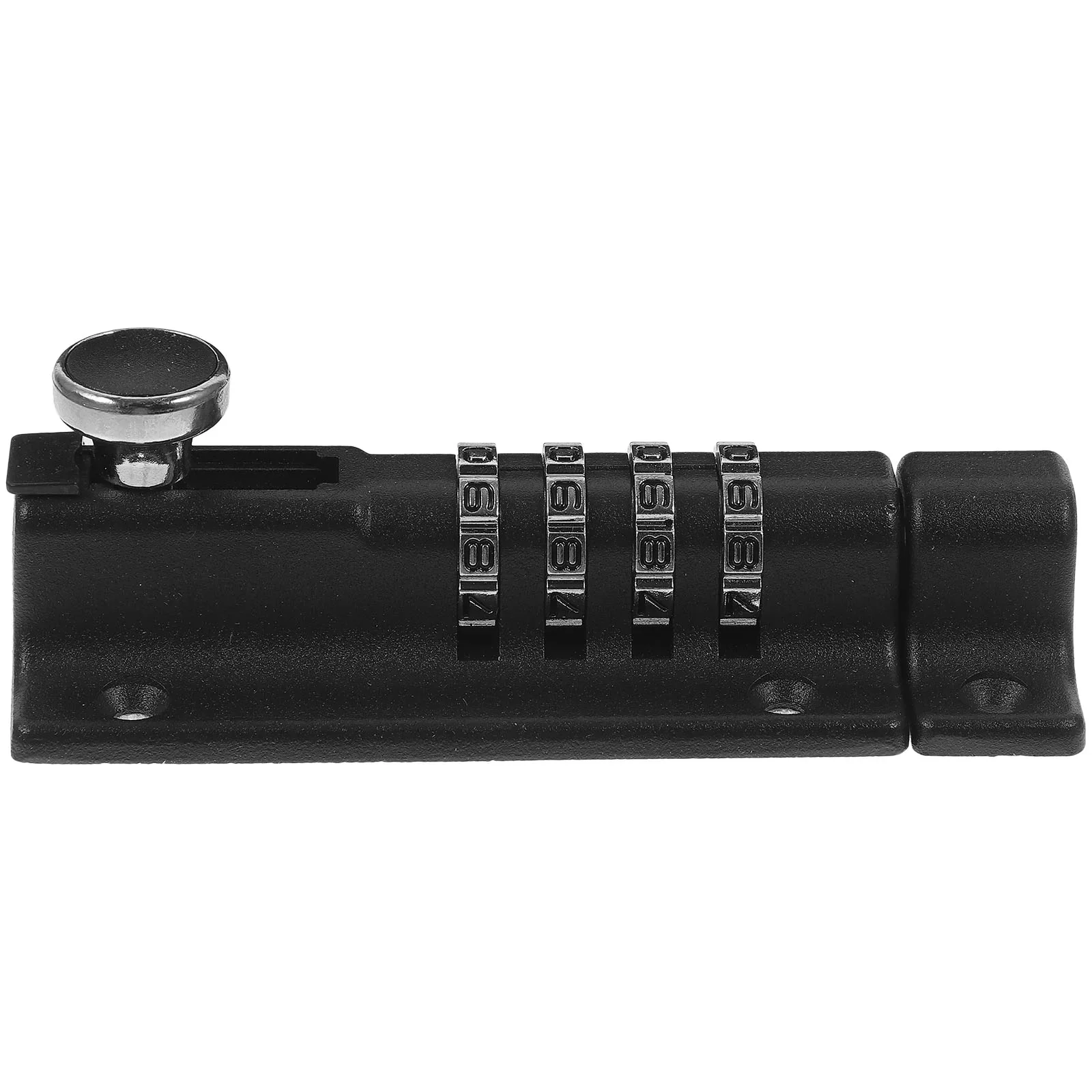 Fechadura de metal com fechadura, chave combinada, portão externo, fechaduras portáteis, guarda-roupa doméstico