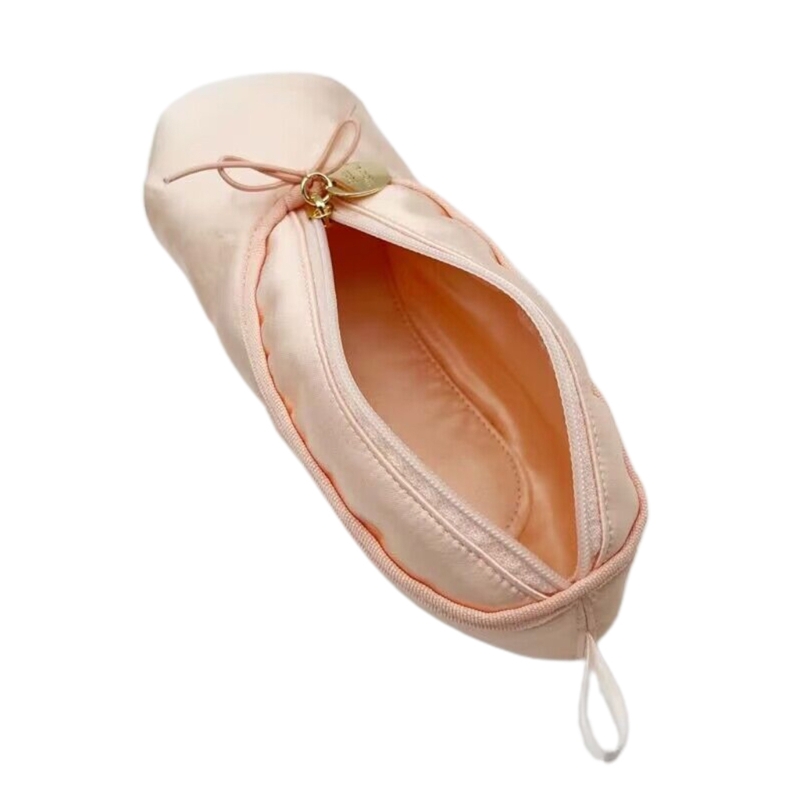 Ballettschuh-Make-up-Tasche, handgefertigte Bleistifttasche, Kosmetik-Organizer für Lippenstifte, Drop Shipping