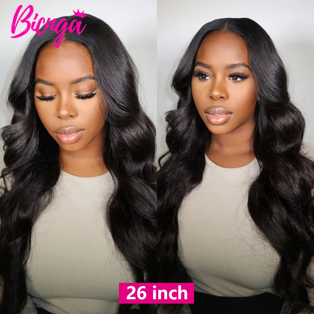 28 30 32 polegada onda do corpo pacotes de cabelo humano com fechamento 2x6 parte média fechamento do laço com pacotes de cabelo cru brasileiro para mulher