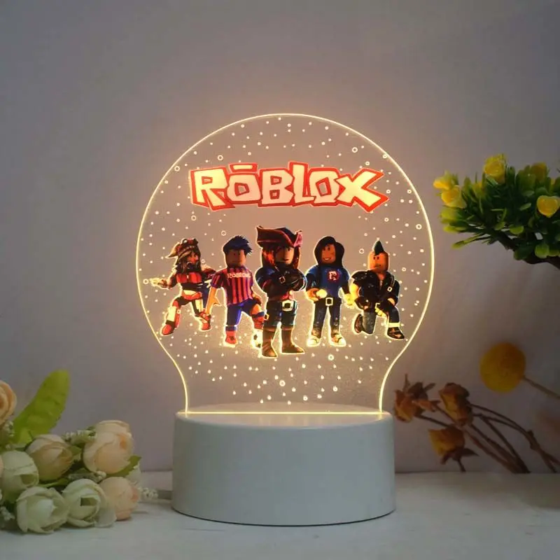 Roblox ゲーム周囲の二次元ナイトライトクリエイティブライト子供のおもちゃギフトファッションアクセサリー仮想現実