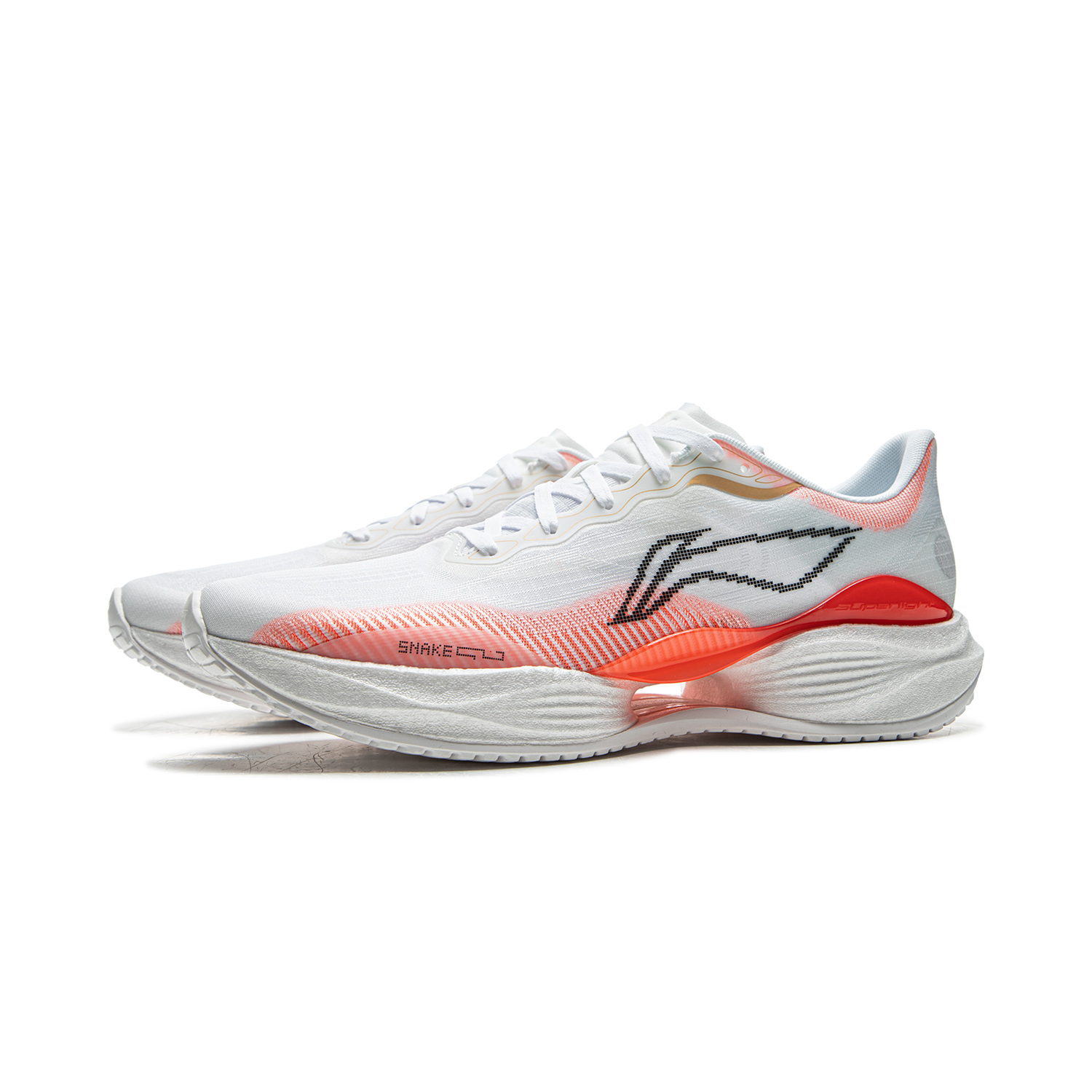 Li-ning hombres SUPER LIGHT 22 zapatillas para correr ligeras TEMPO BOUNSE cojín BOOM forro de fibra zapatillas antideslizantes usables ARBV001
