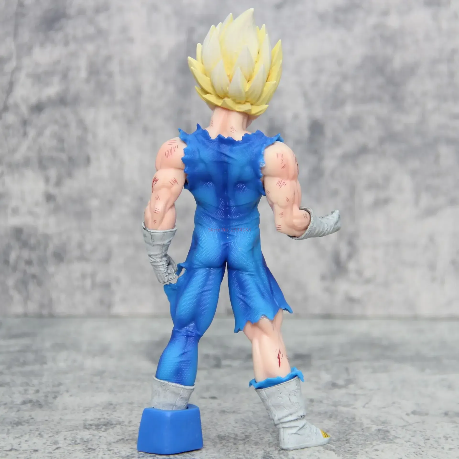 20cm Anime figure Vegeta Dragon Ball Sky Majin Vegeta Gk Action Doll danni da battaglia modello in Pvc decorazione collezione giocattoli regali