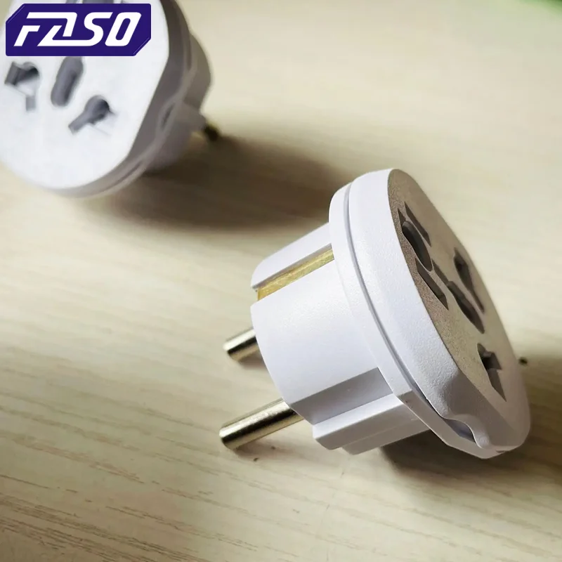 Korea EU Plug Adapter 16A 250V Travel Adapter Converte