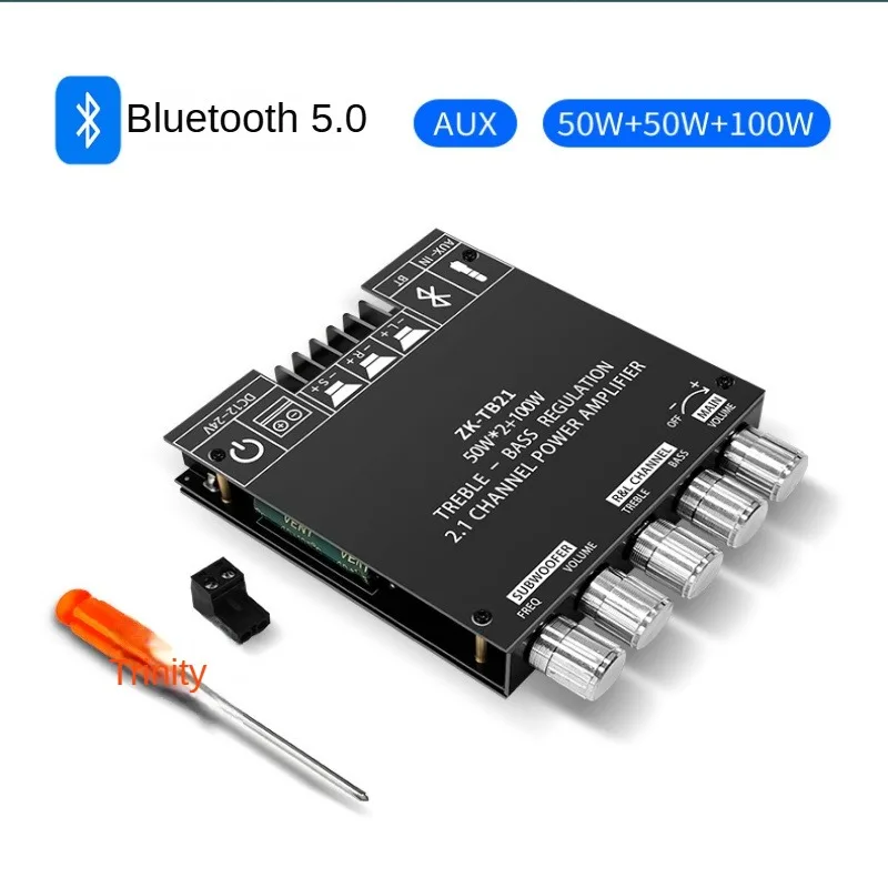 ZK-TB21 2.1 Kanal Bluetooth Digital Power Verstärker Modul High und Low Tone Subwoofer Neutra USB Bluetooth Adapter