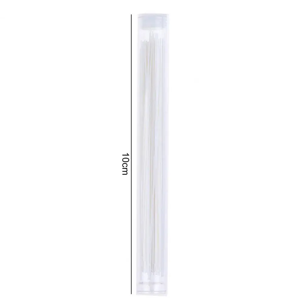 Professional ปลอดภัยผู้ใหญ่หูทําความสะอาดไหมขัดฟันที่มีสีสันเจาะ Aftercare ต่างหู Floss เครื่องมือความงาม