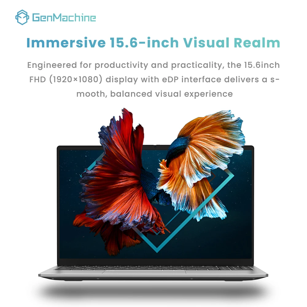 DDR5 4800Mhz M.2 2280 NVME Business Gaming Laptops 15.6” Laptop Computer Intel Core Ultra 165H 60Hz Arc Graphics