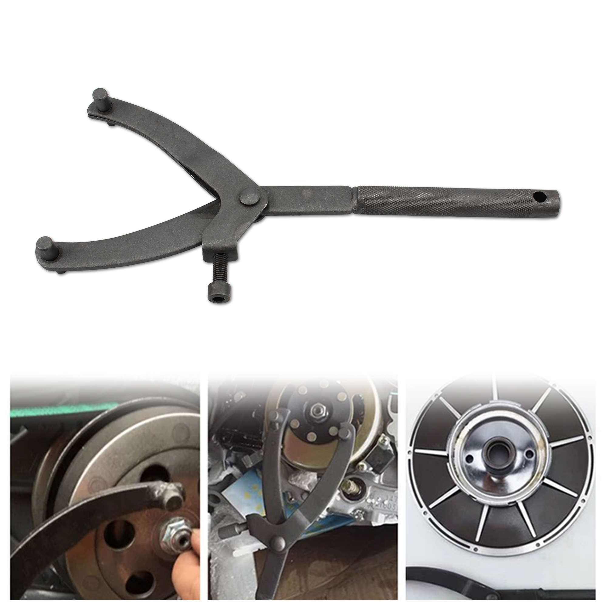 Professionelles Motorrad-Schwungrad-Abzieher-Werkzeug vom Typ Y, rutschfester Entfernungsinstallateur für die Wartung von Dirt Bikes mit universeller Passform