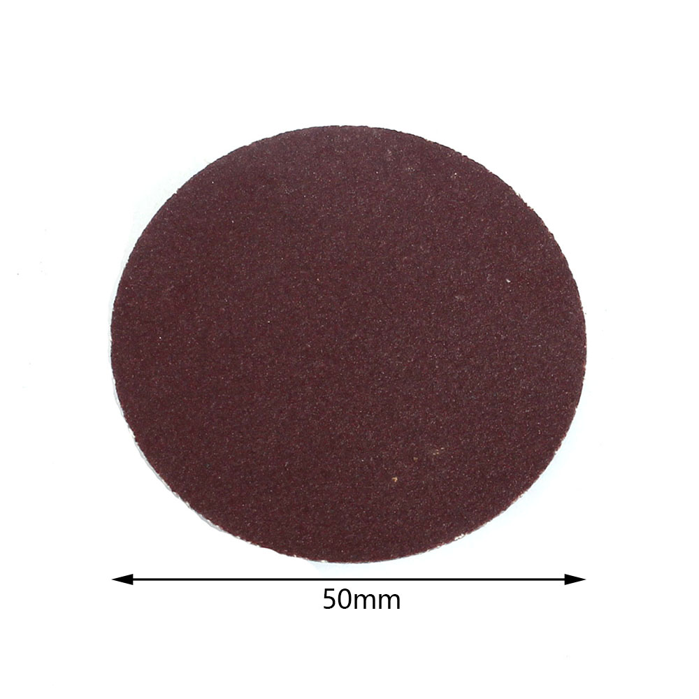2 นิ้ว 50mmSanding แผ่นเปลี่ยนแผ่นขัดสําหรับ Air Polisher บดเครื่องมือโรตารี่ขัดกระดาษทราย 15-50pcs