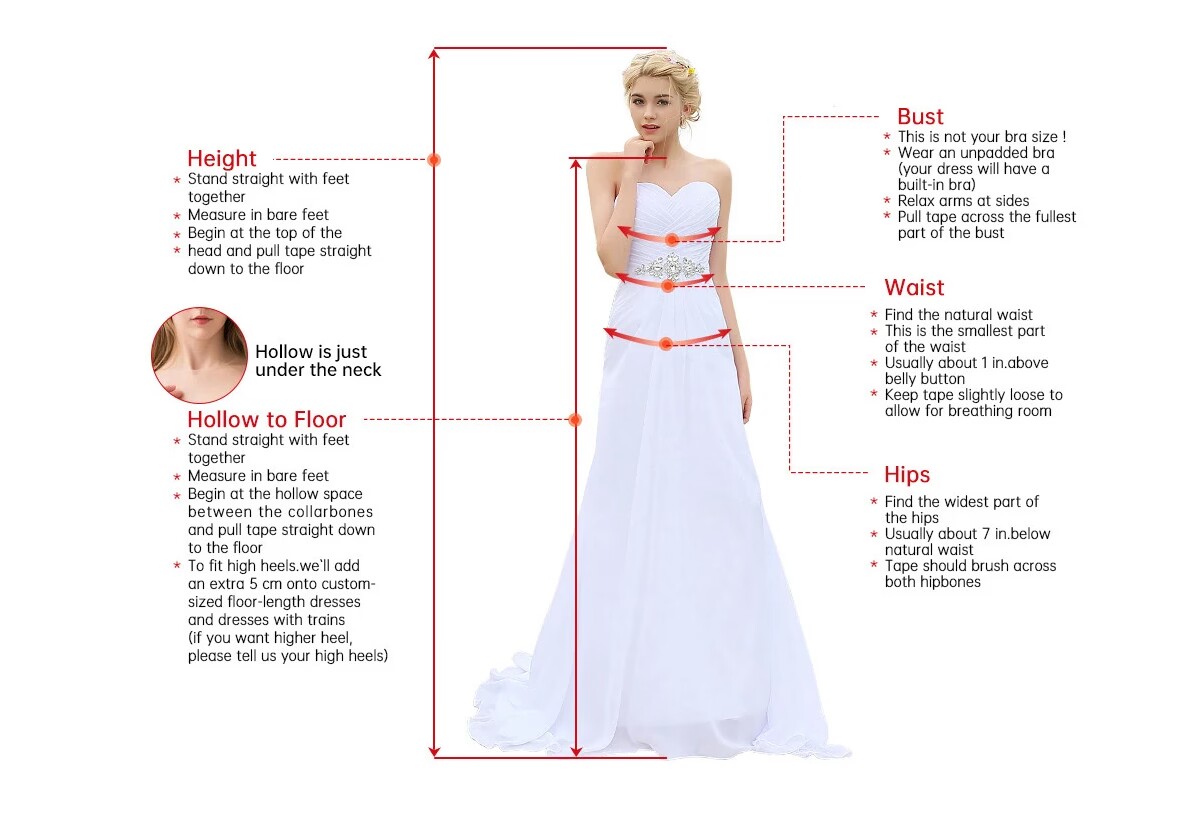 Vestidos personalizados personalizados